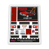 Custom Sticker - Steve Harrington&#039;s BMW 733i by NV Carmocs