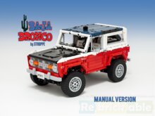 Custom Sticker - 1975 BAJA BRONCO by Stroppe by RM8 LEGO Garage - BrickGarage