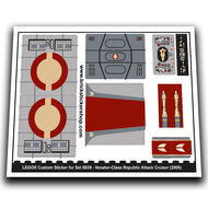 Replacement Sticker for Set 8039 - Venator-Class Republic Attack Cruiser
