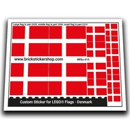 Flag of Denmark - WFEu-015 - Afbeelding 1