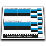 Flag of Estonia - WFEu-017 - Afbeelding 1