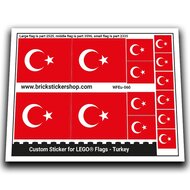 Flag of Turkey - WFEu-060 - Afbeelding 1