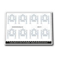 Window with Stones and Columns - CaWa-011 - Afbeelding 1