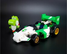 Custom Sticker for MOC - 243509 - Mario Kart Yoshi's B-Dasher MKII by SFH_Bricks