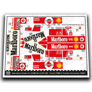 Adesivo alternativo per set 11375 &ndash; Ferrari F2004 &amp; Michael Schumacher