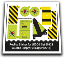 60123 - Volcano Supply Helicopter - L0060123 - Afbeelding 1