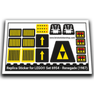 Replacement Sticker for Set 6954 - Renegade