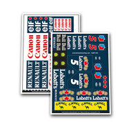 Custom Sticker for MOC - 1236 - Williams FW14B by Pingubricks