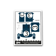 Custom Autocollant pour MOC - 262668 - Jaguar D-Type 1957 par SFH_Bricks