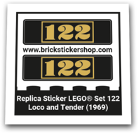 122 - Loco and Tender - L0000122 - Afbeelding 1
