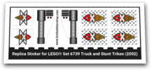 6739 - Truck and Stunt Trikes - L0006739 - Afbeelding 1