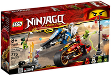 70667 - Kai's Blade Cycle &amp; Zane's Snowmobile - L0070667 - Afbeelding 2
