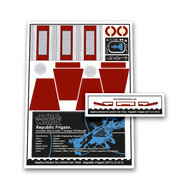 Replacement Sticker for Set 7964 - Republic Frigate
