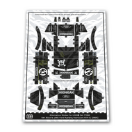Alternative Sticker for Set 77262 - Ken Blocks '65 Ford Mustang Hoonicorn V1