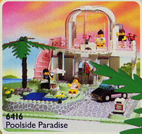 Replacement Sticker for Set 6416 - Poolside Paradise