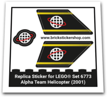 Replacement Sticker for Set 6773 - Alpha Team Helicopter
