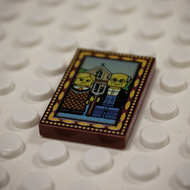Printed Part - 2X3 Tile - American Gothic