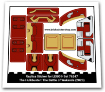 76247 - The Hulkbuster; The Battle of Wakanda - L0076247 - Afbeelding 1