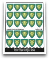 Kraken Knights Triangular Shields - CaSh-218 - Afbeelding 1