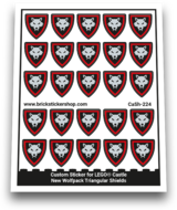 New Wolfpack Triangular Shields - CaSh-224 - Afbeelding 1
