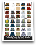 Lord of the Rings &amp; The Hobbit Various Torso's - LoTo-001 - Afbeelding 1