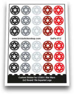 Imperial Logo for 2 x 2 Round Tile - SwPa-012 - Afbeelding 1