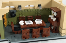 Alternative Sticker for Set 21373 - Wayne Manor (Downton Abbey)