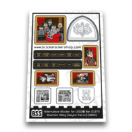 Alternative Sticker for Set 21373 - Wayne Manor (Downton Abbey)