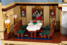 Alternative Sticker for Set 21373 - Wayne Manor (Downton Abbey)