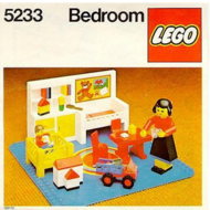 Replacement Sticker voor Set 5233 - Bedroom