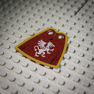 Custom Textile for Standard Cape with Griffin Knights Pattern