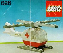 LEGO 626 - Red Cross Helicopter