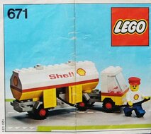 LEGO 671 - Shell Fuel Pumper