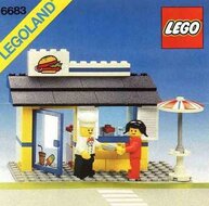 LEGO 6683 - Burger Stand