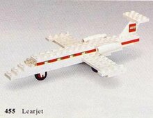 LEGO 455 - Lear Jet