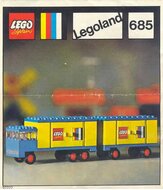 LEGO 685 - Truck with Trailer