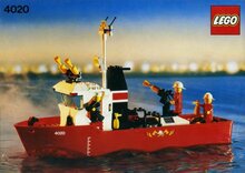 LEGO 4020 - Fire Fighting Boat