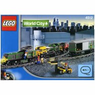 Replica Sticker voor Set 4512 - Cargo Train