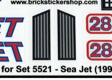 Replacement Sticker for Set 5521 - Sea Jet