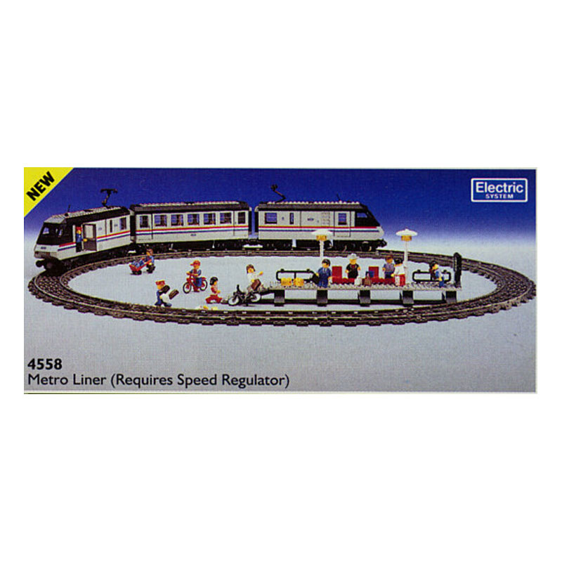 Lego train 4558 électrique année 1990