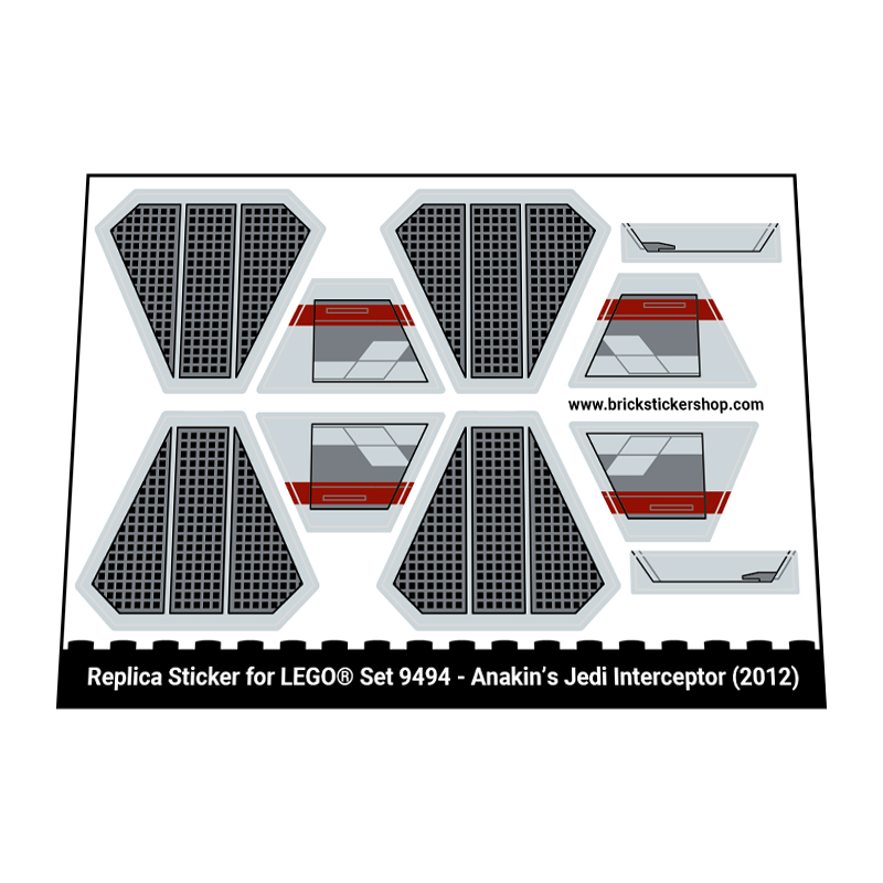 LEGO Sticker High Quality Replacement Brickstickershop BrickStickerShop
