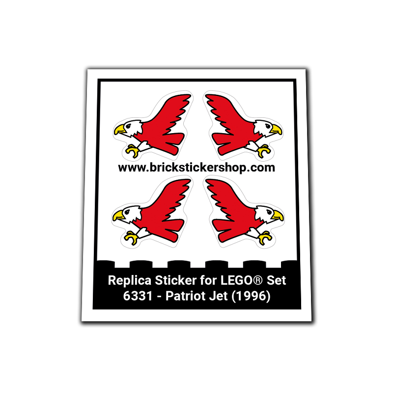 Replacement Sticker for Set 6331 - Patriot Jet