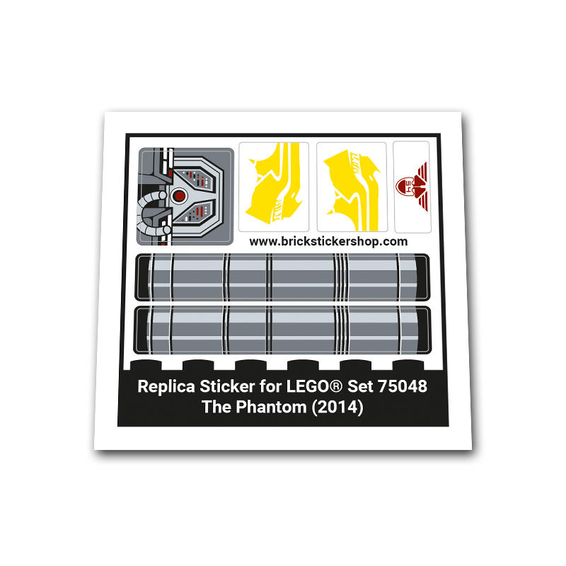 Replacement Sticker for Set 75048 - The Phantom