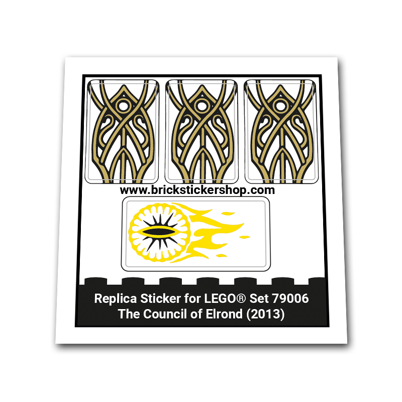 Replacement Sticker for Set 79006 - The Council of Elrond