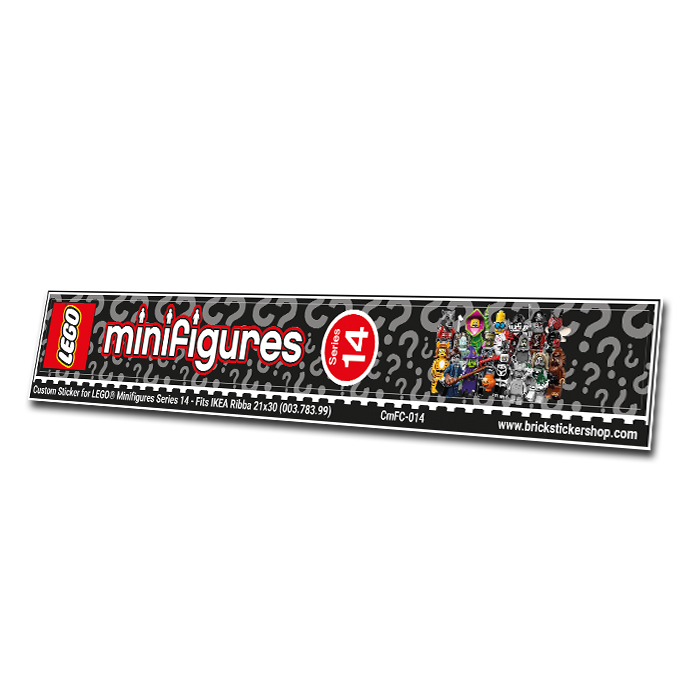 Custom Sticker - Cover for Minifig Series 14