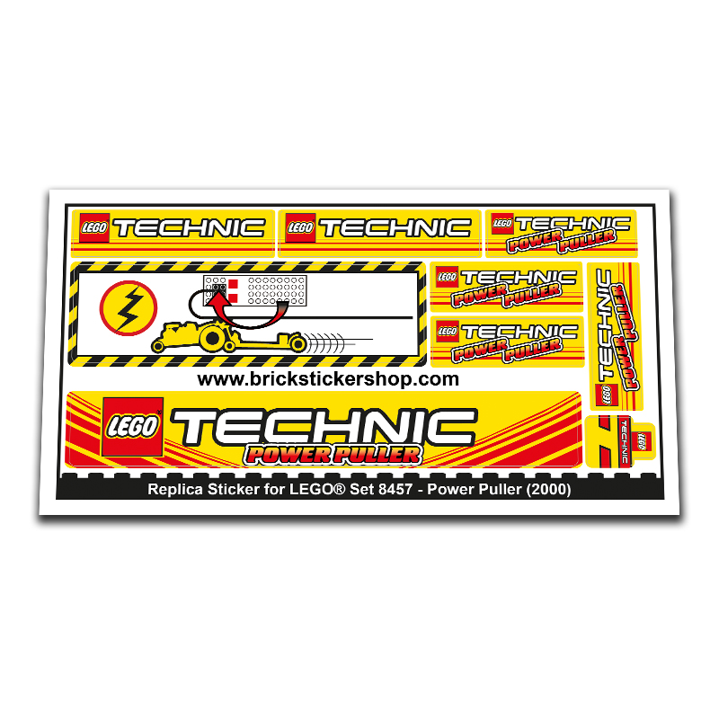 LEGO Sticker High Quality Replacement Brickstickershop