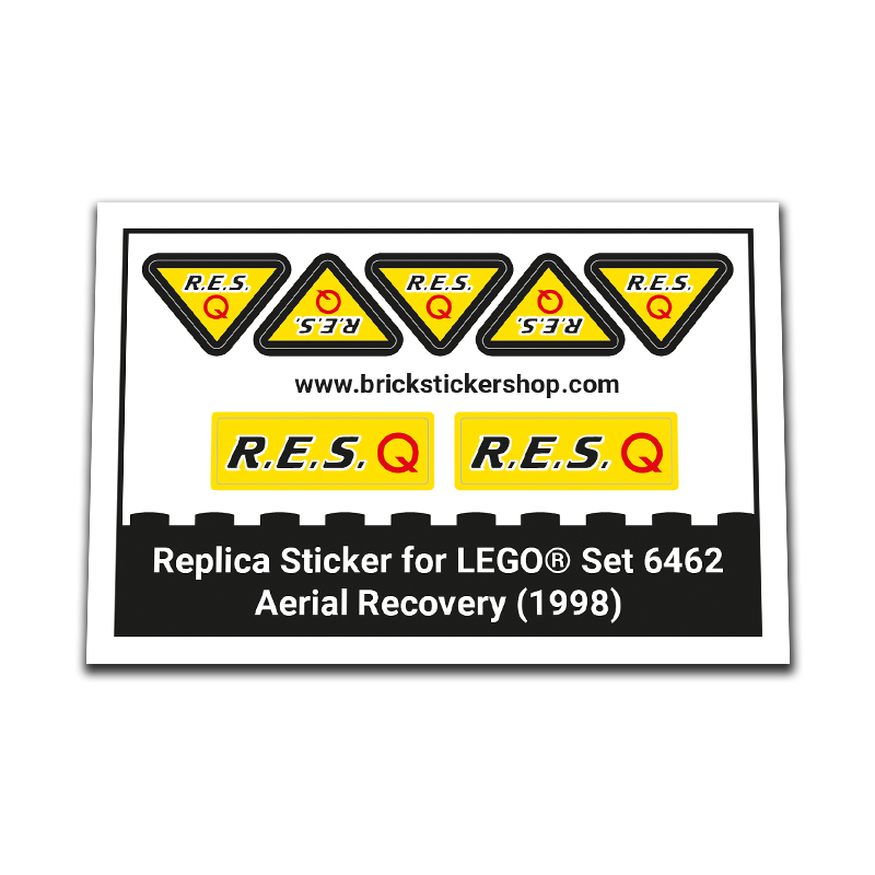 Replacement Sticker for Set 6462 - Aerial Recovery