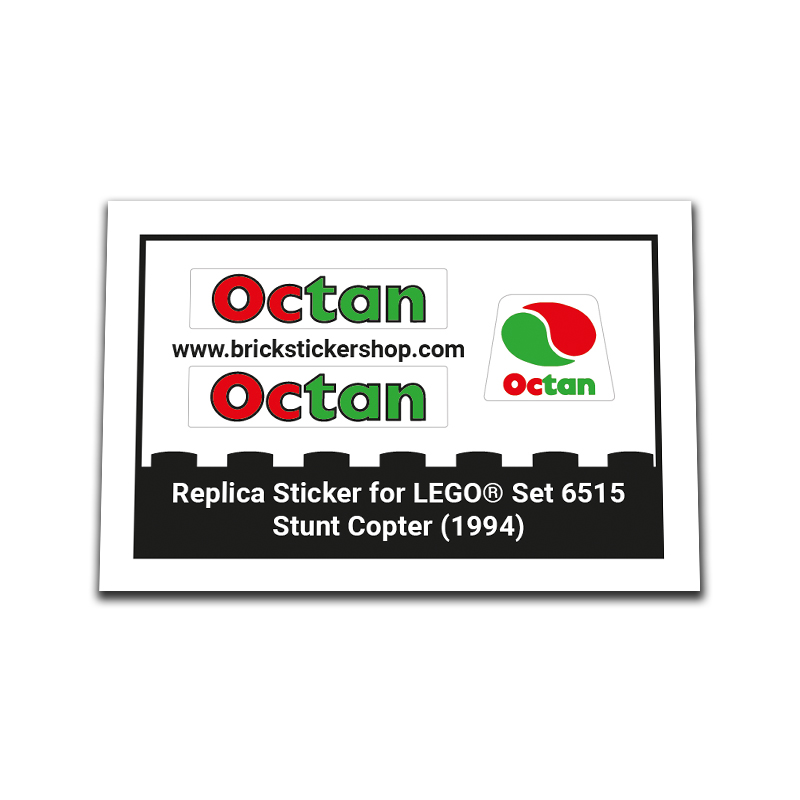 Replacement Sticker for Set 6515 - Stunt Copter