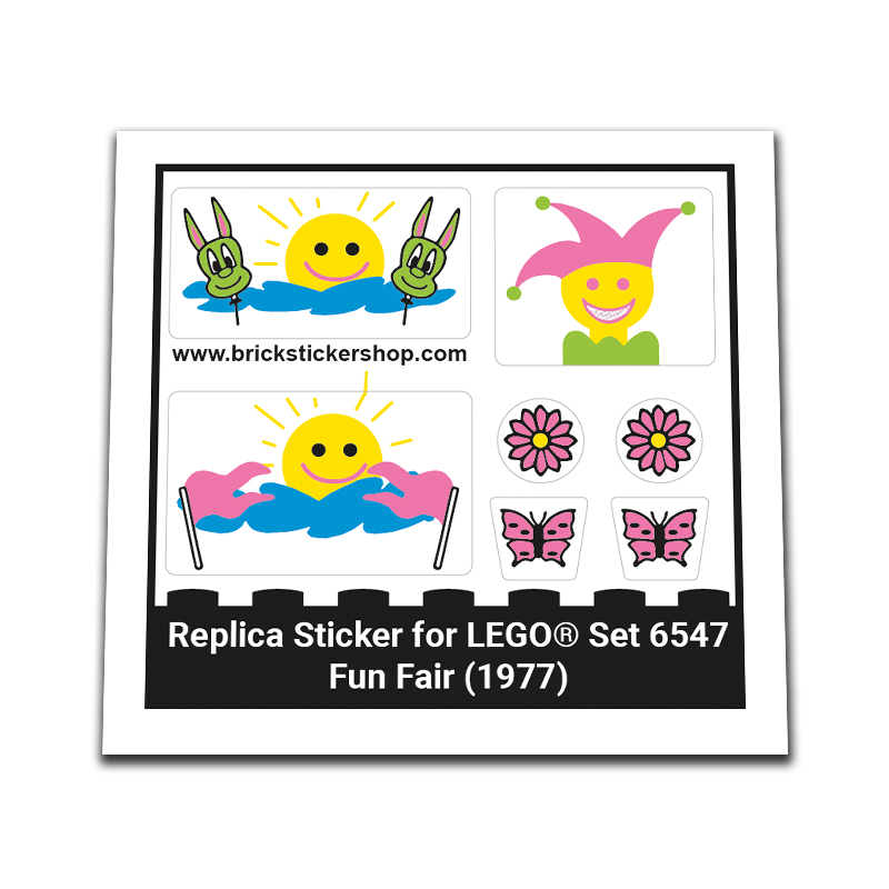 Replacement Sticker for Set 6547 - Fun Fair