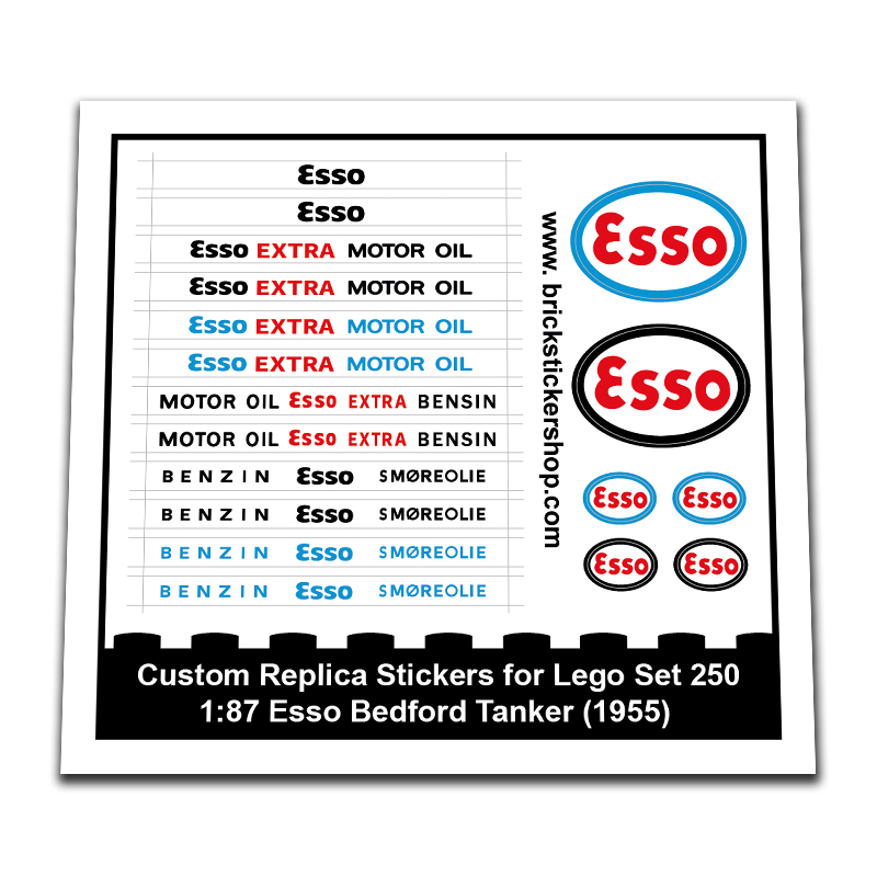 Replacement Sticker for Set 250 - Idea Book 250